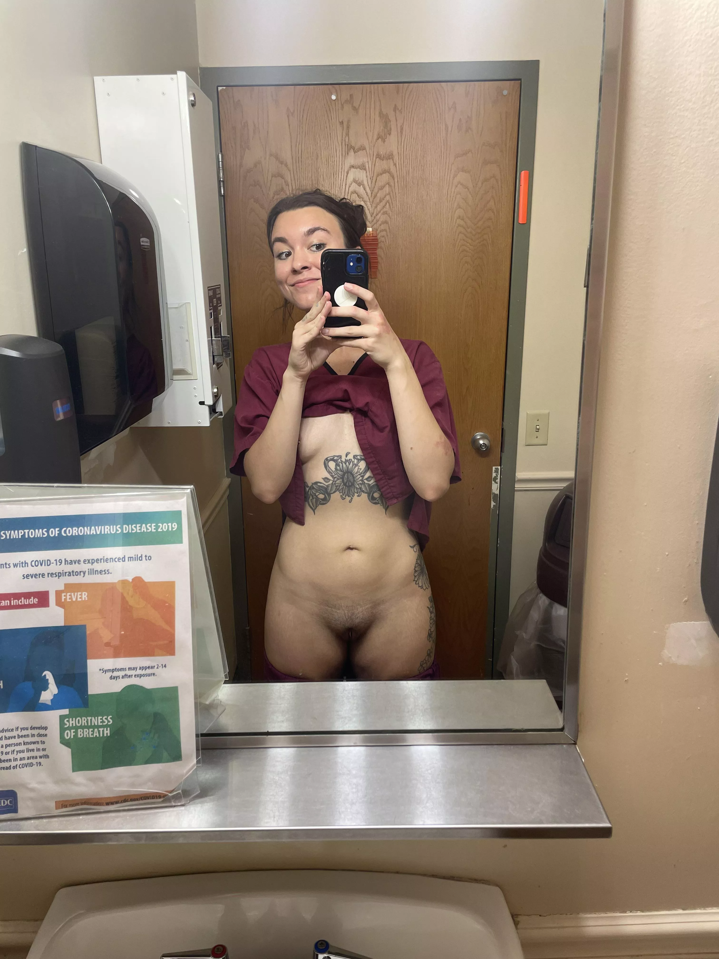 I stopped wearing a bra and panties to work and I’ve never felt more free😊