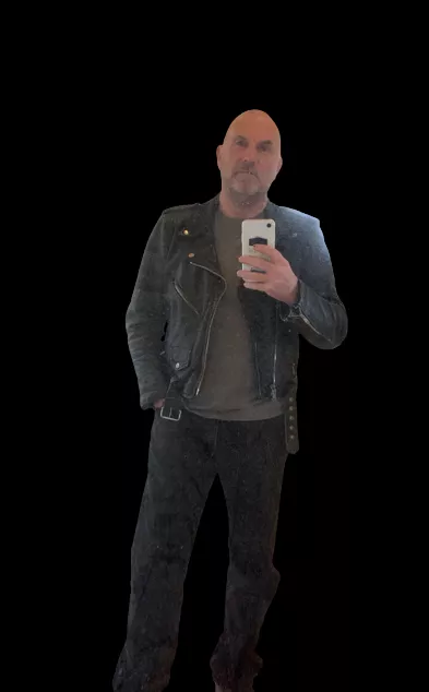 I swapped out a crummy background for this black background, look ok?