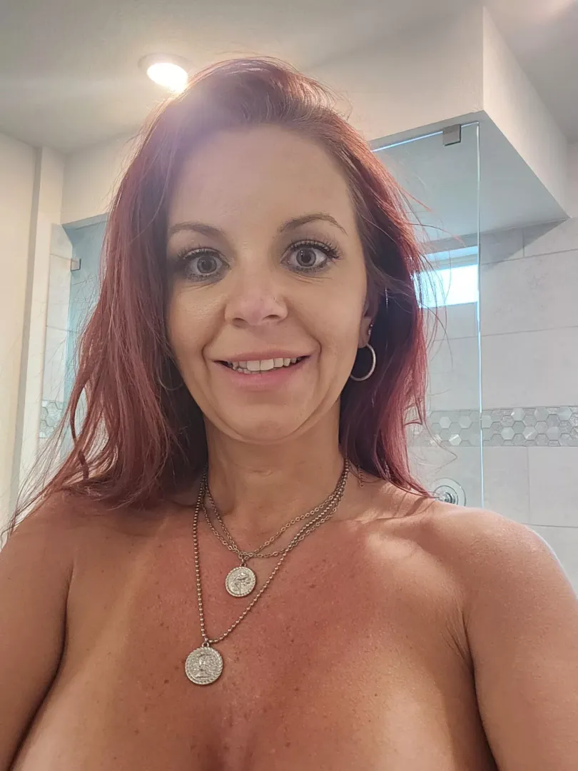 I tell you I'm going to shower. What is your response?