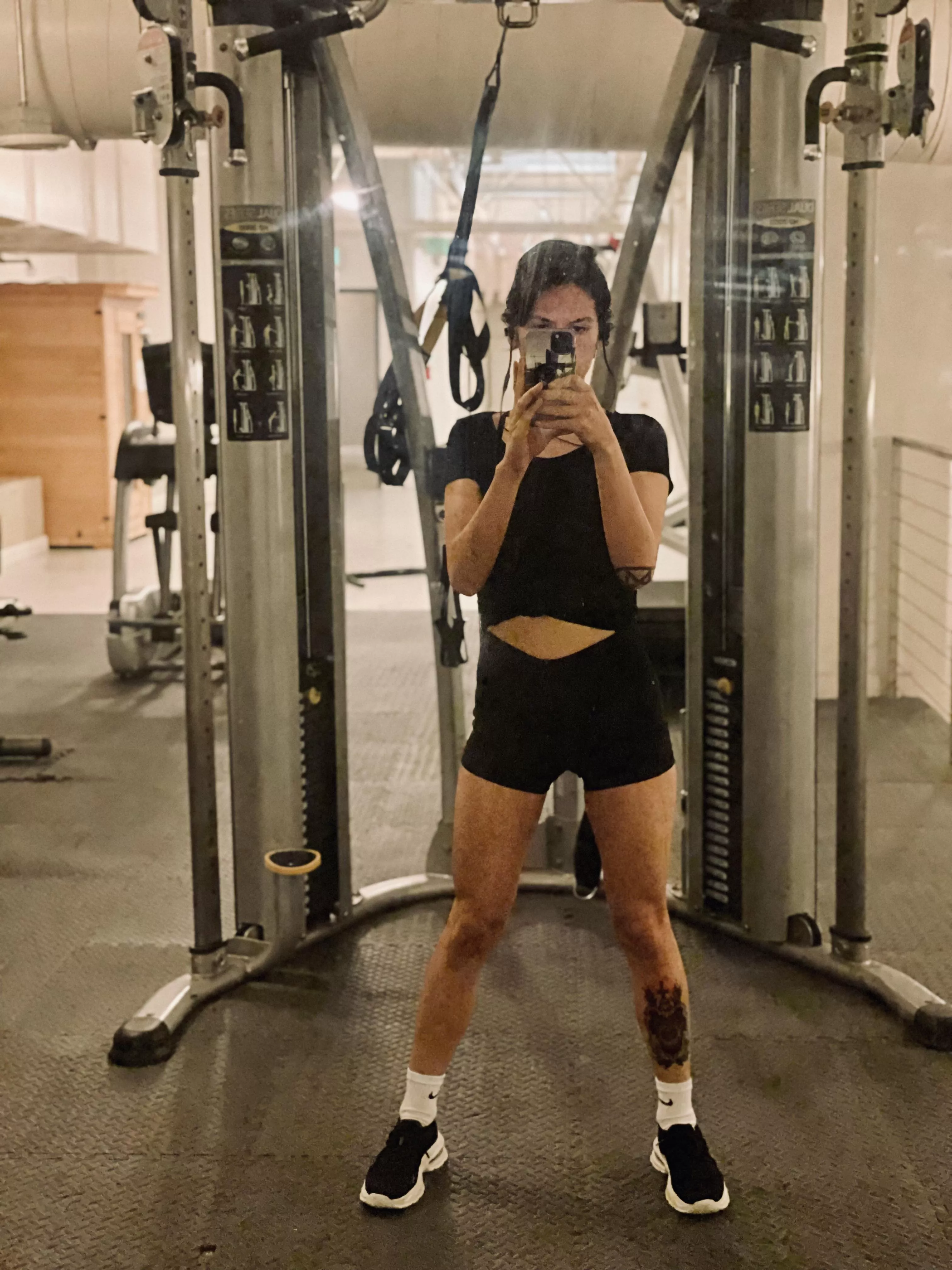 I tend to always work out my legs the most but I enjoy working out my upper body more