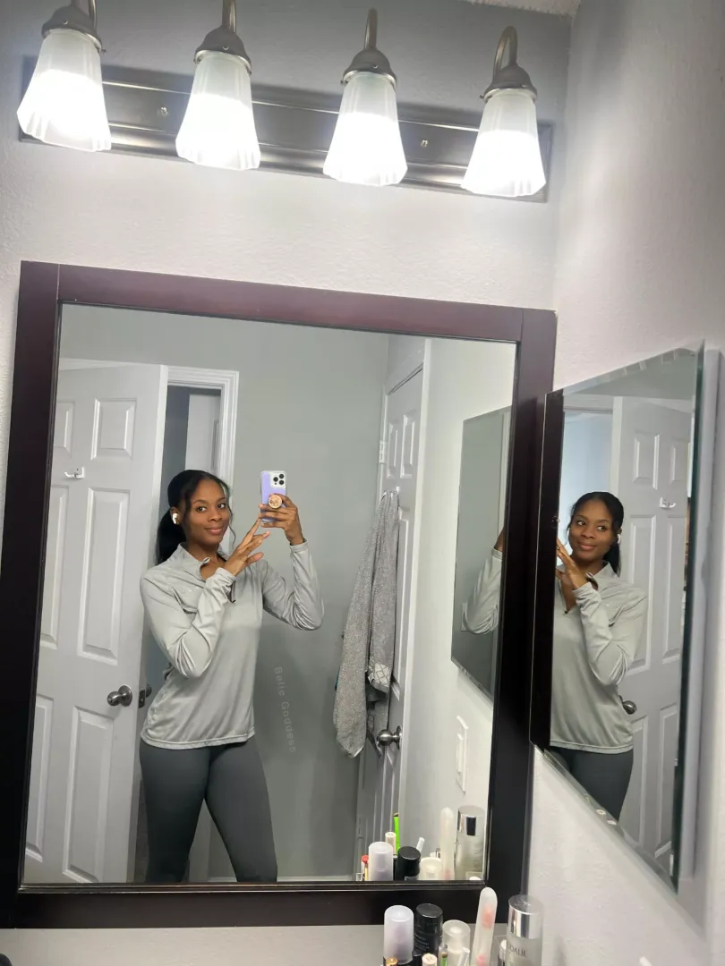 I think grey looks amazing on me but I like white better ;)