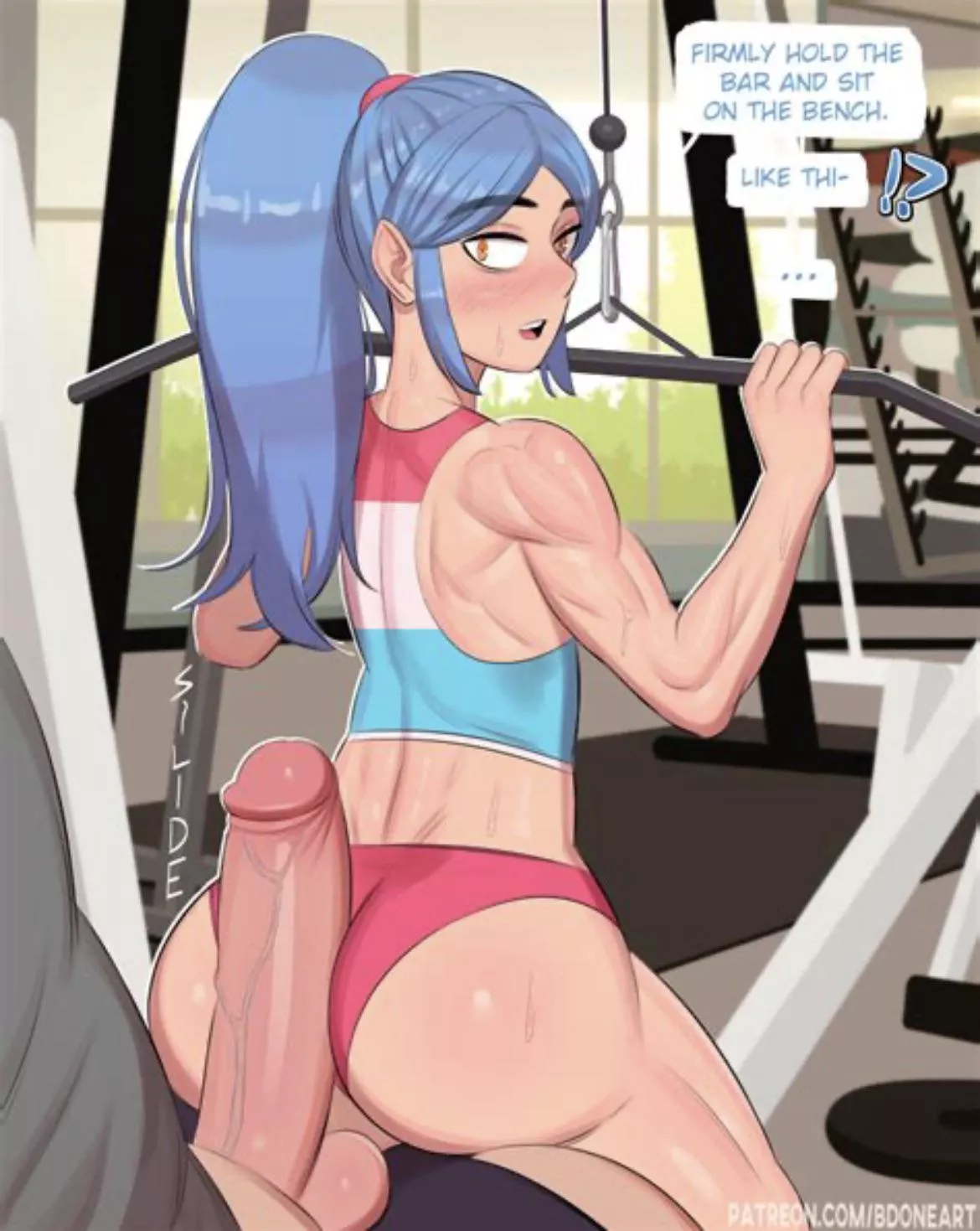 I think he had a different workout in mind