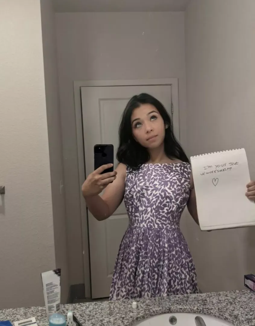 I think I look cute for once
