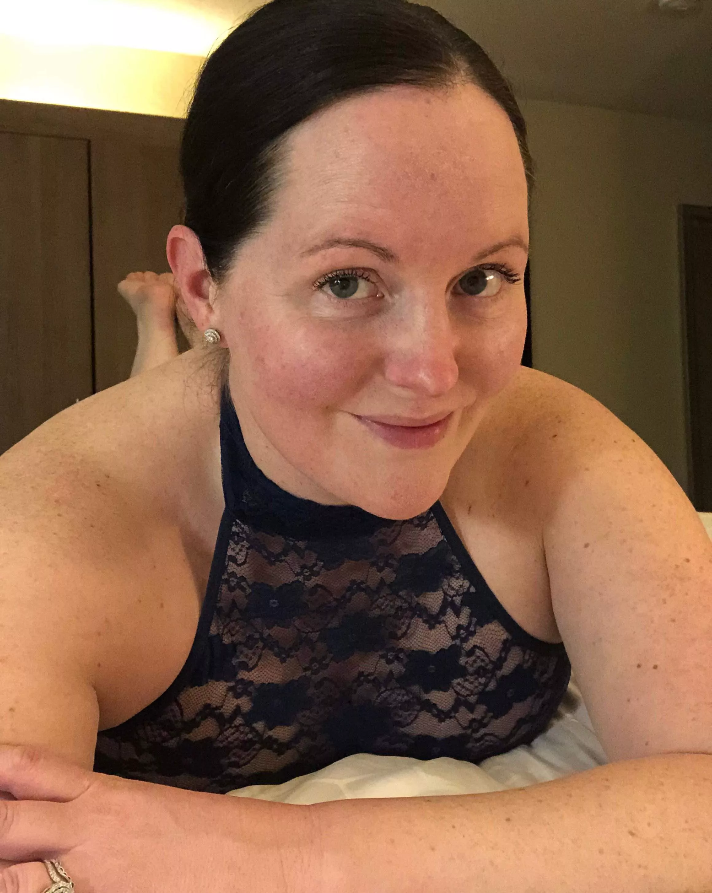 I think I should lose the top 😜