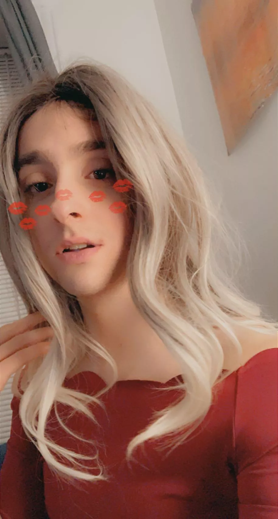 I think red is my color