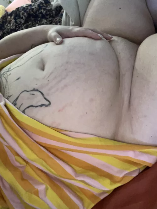 I think you should rub my belly