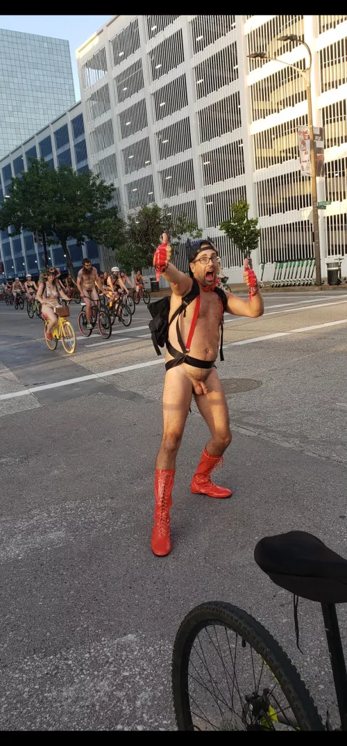 I tried to stop traffic this way.