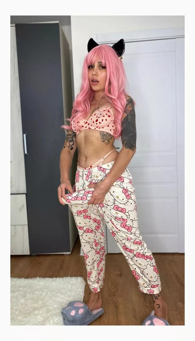 I try to be cute, but my dark side comes oug