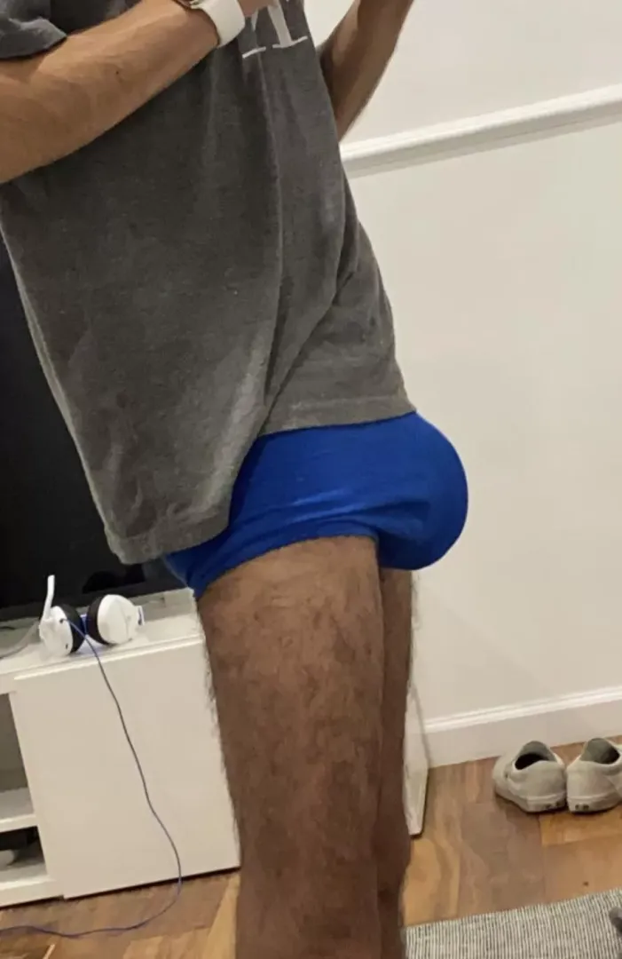 I try to not walk around in just underwear too much 😅 feel a bit guilty lol
