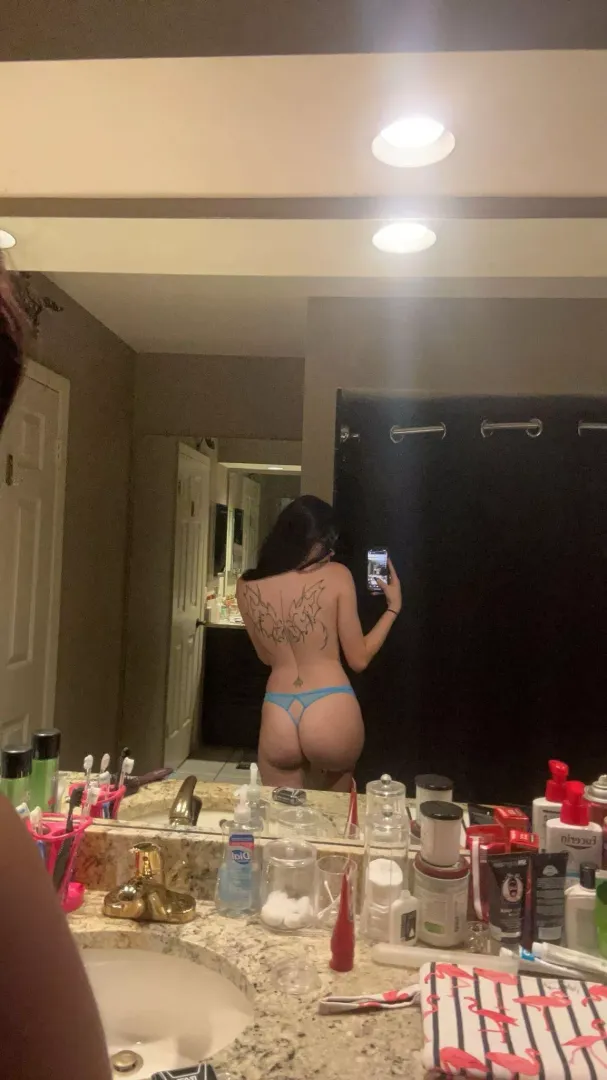 I want to be filled from behind