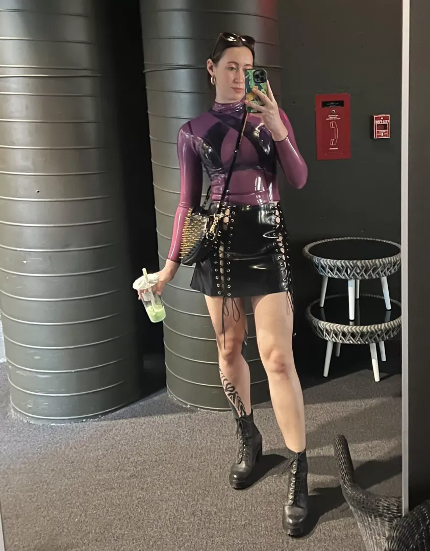 I want to stomp on you in my ankle boots