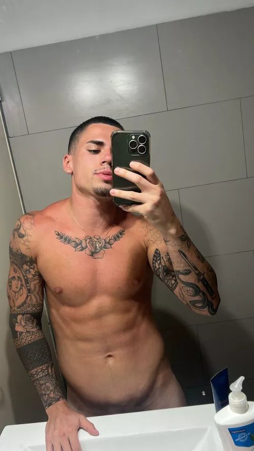 I want you to caress my abs