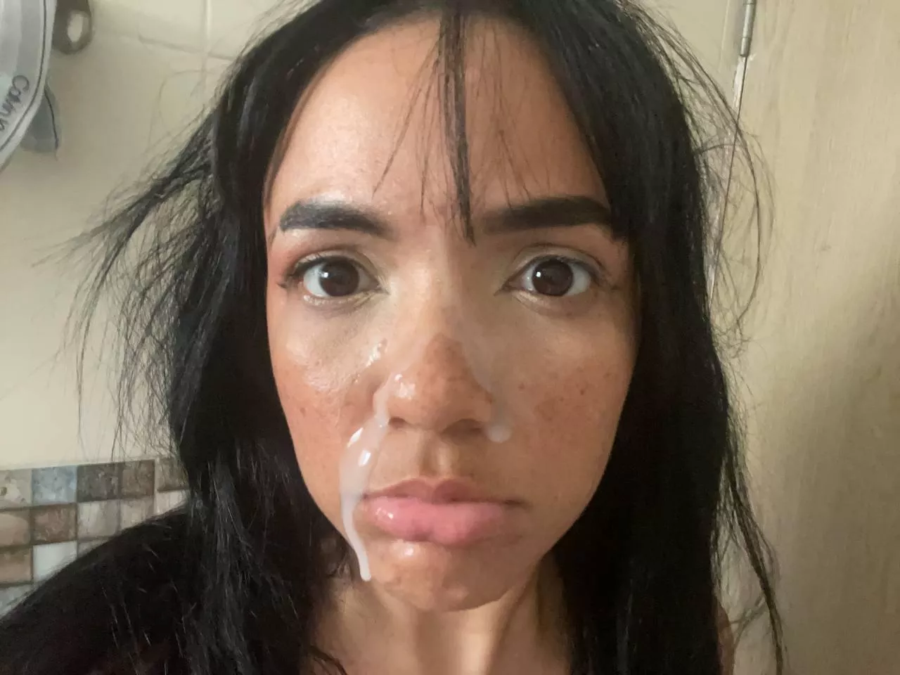 I want you to look at me every time you cum on my face, deal?