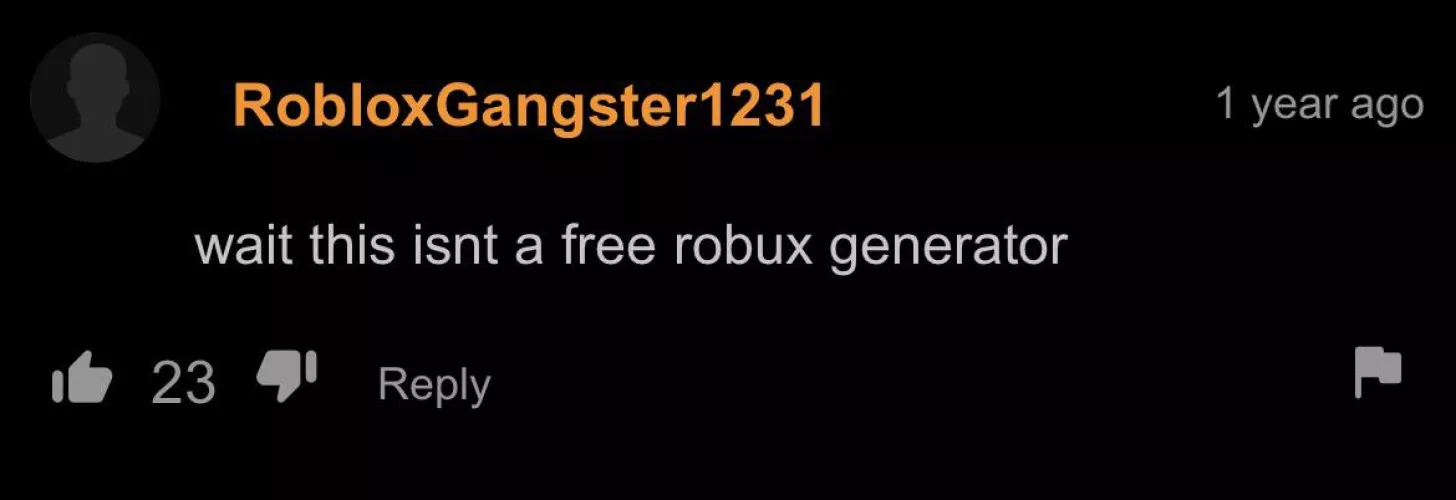 I wanted free robux