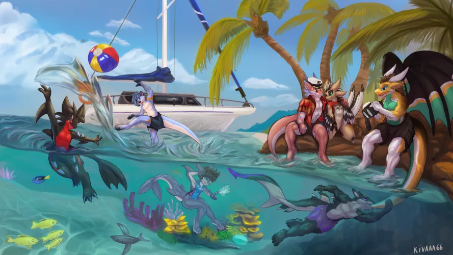 I wanted to draw water in a piece for so long