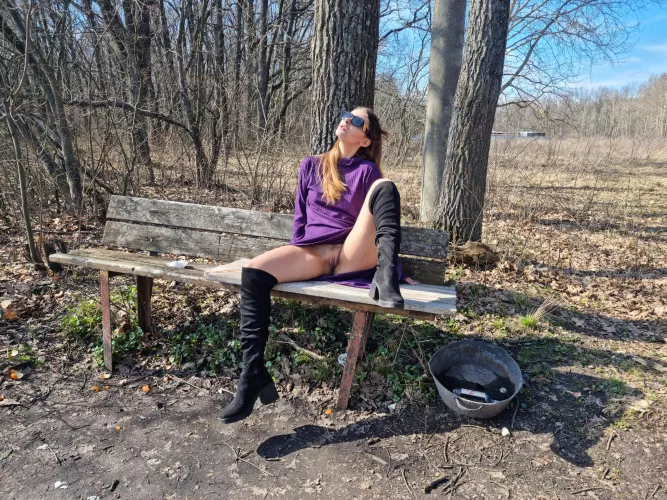 I was definitely spotted by some strangers