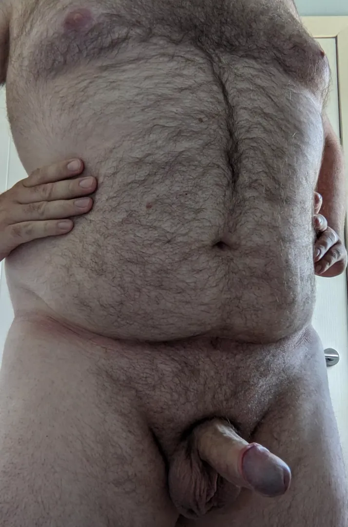 I was feeling good after my shower this morning, hope you don't mind me sharing