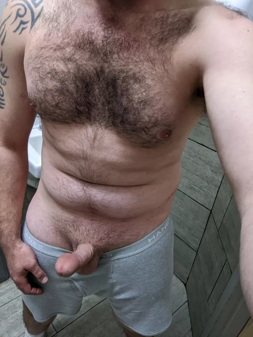 I was so distracted by one of you, I had to strip down in the gas station bathroom [39]