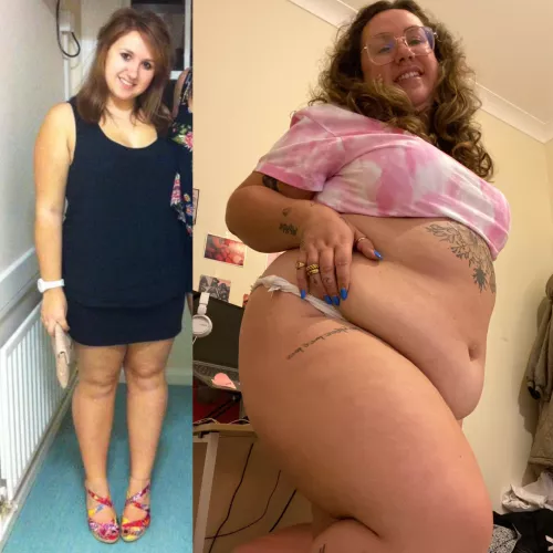 I went from being your casual girlfriend to your fat hotwife 🥵