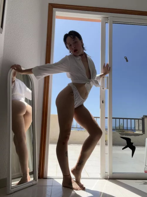 I will moan when the hard, powerful cock fucks me in the ass 🍑