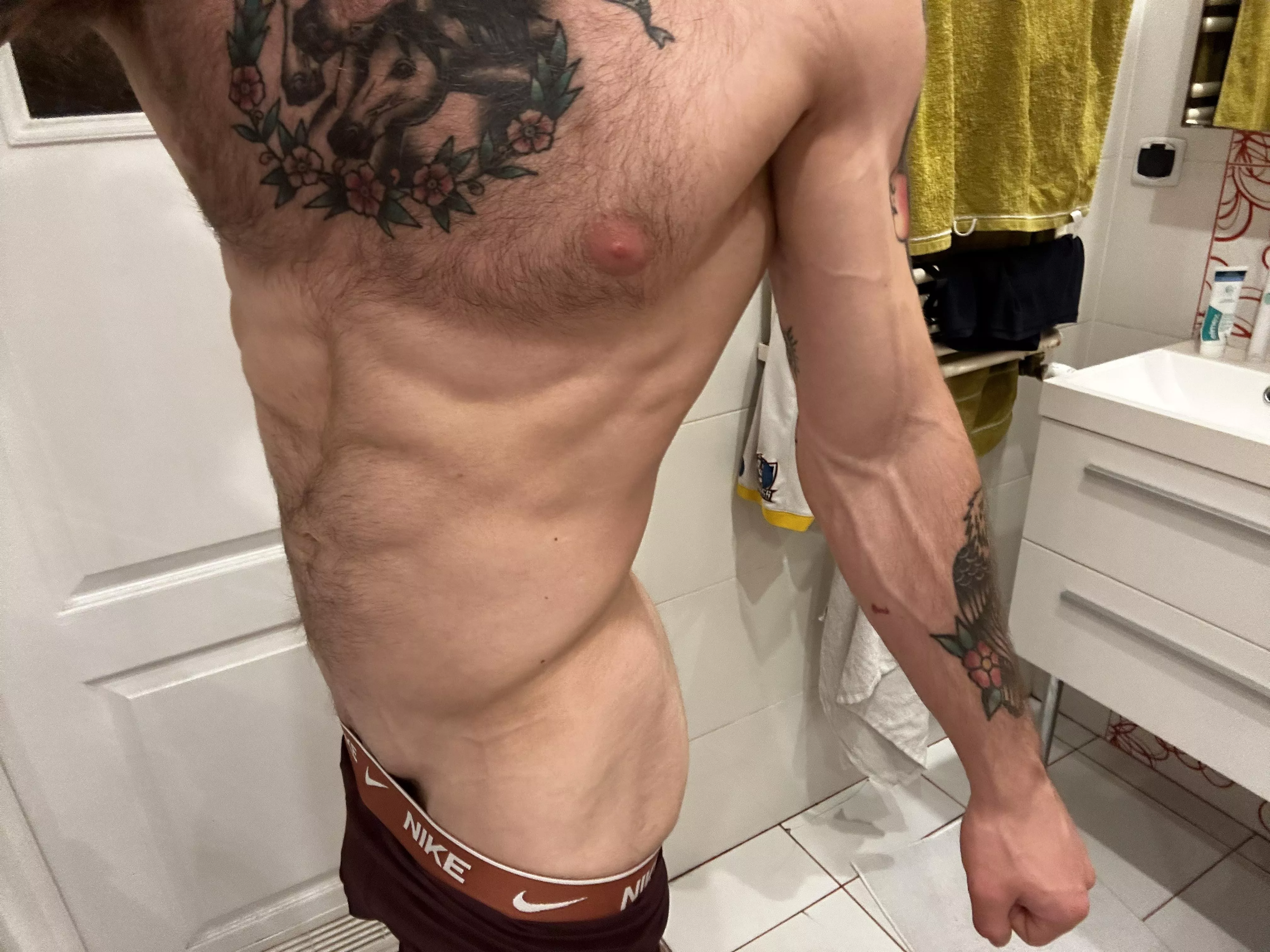 I wish someone could put hands on my muscles