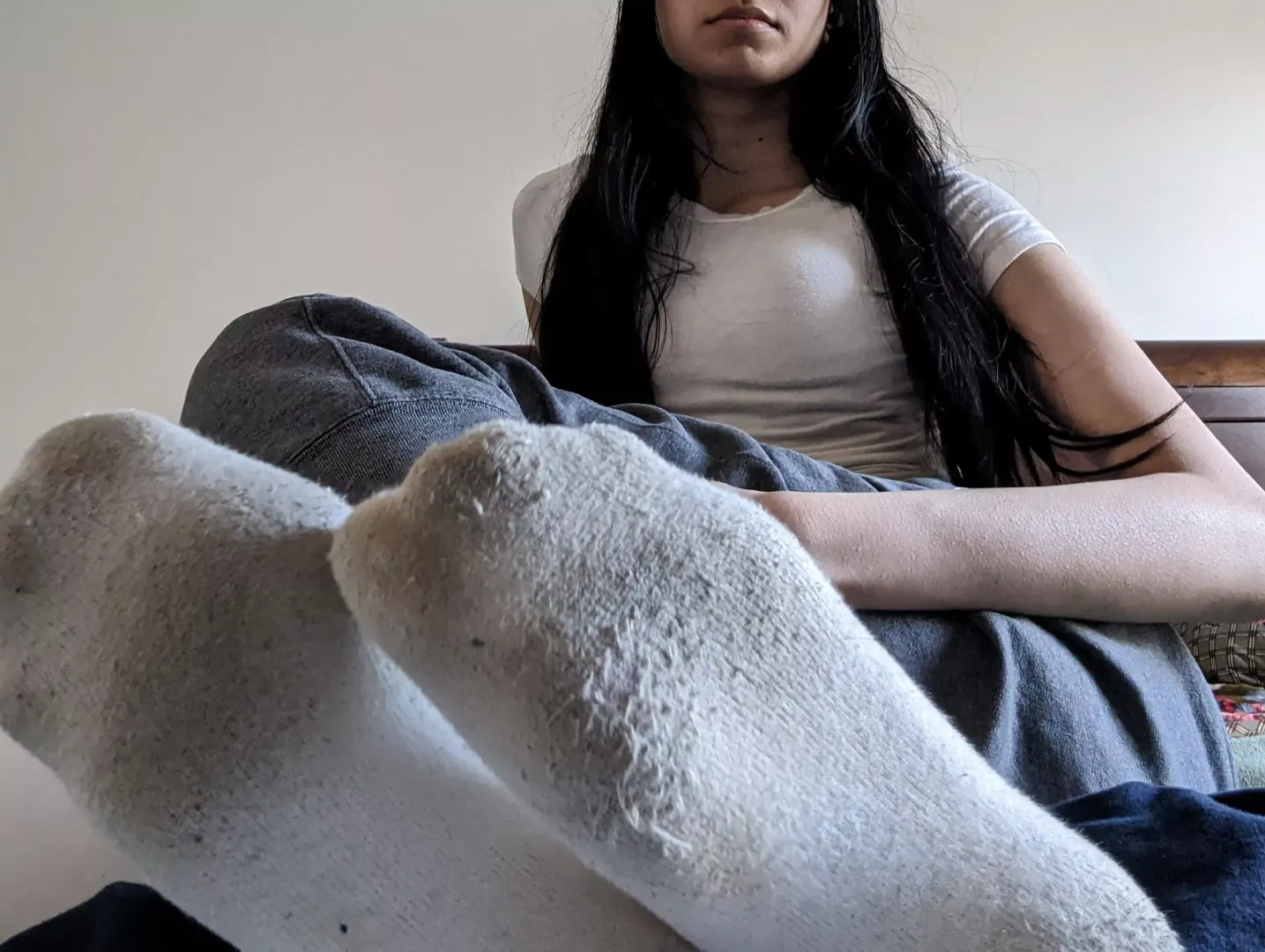 I wish these socks were in your mouth 👄❤️ [seller]