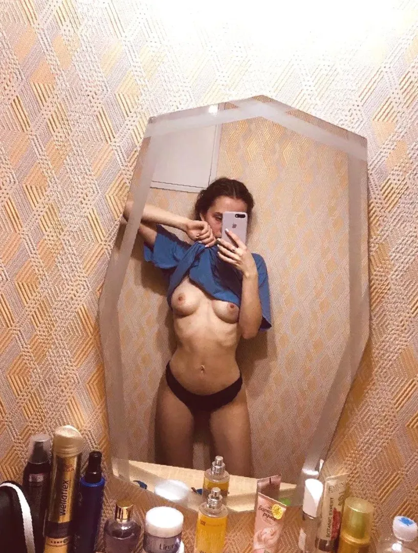 I woke up and want to show you my boobs