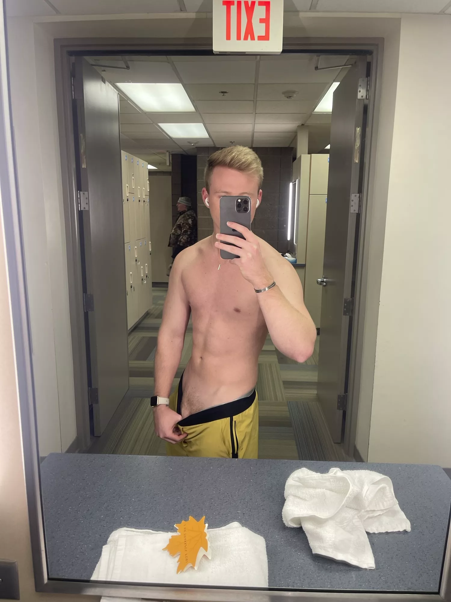 I wonder if he noticed?