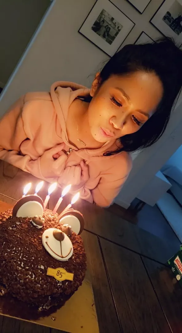 I wonder what wifey wished for?