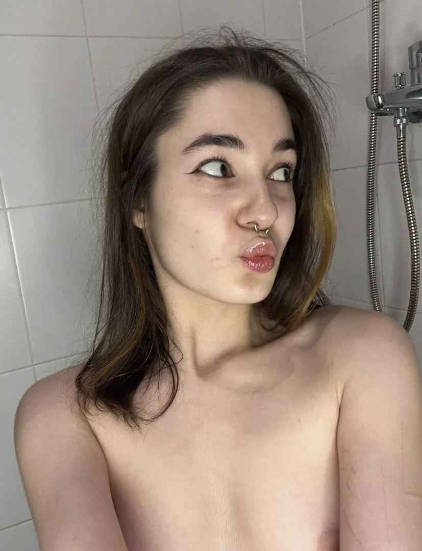 I’d like to do this on your face...may i? 😈