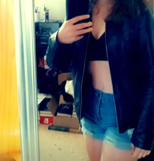 I'd love for you to take off my leather jacket-TiffStarr