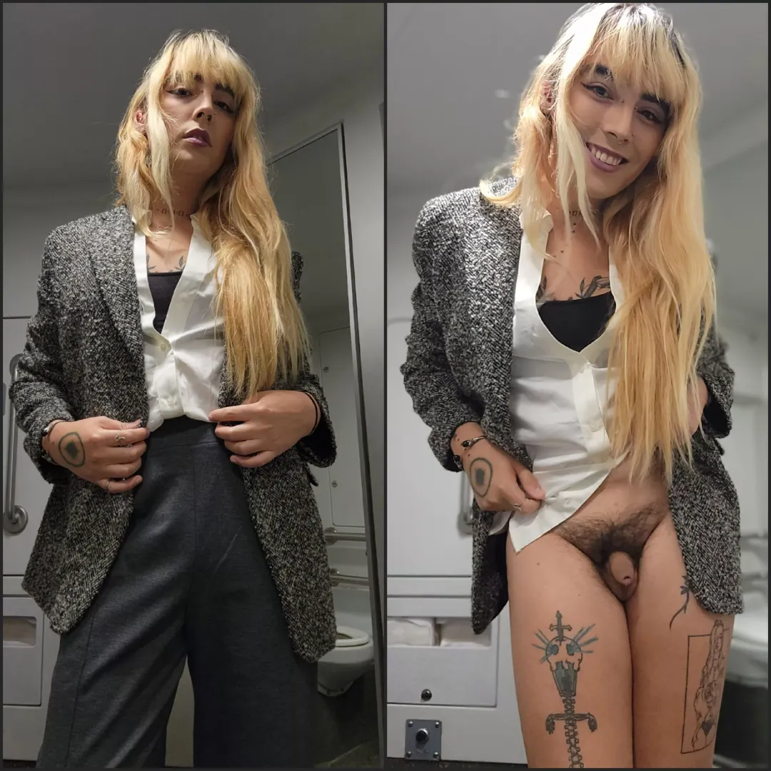 If I came up to you on the train and asked you to fuck in the bathroom, would you?