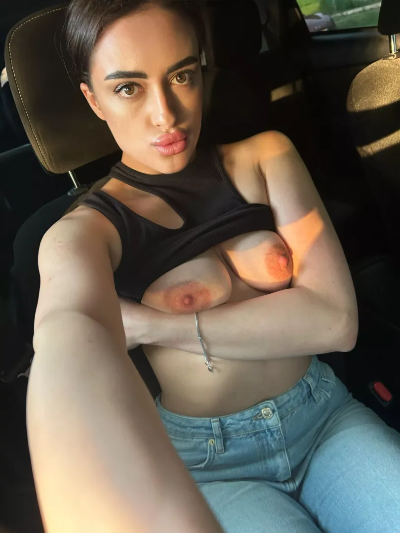 If im in the car chances are my tits are coming out