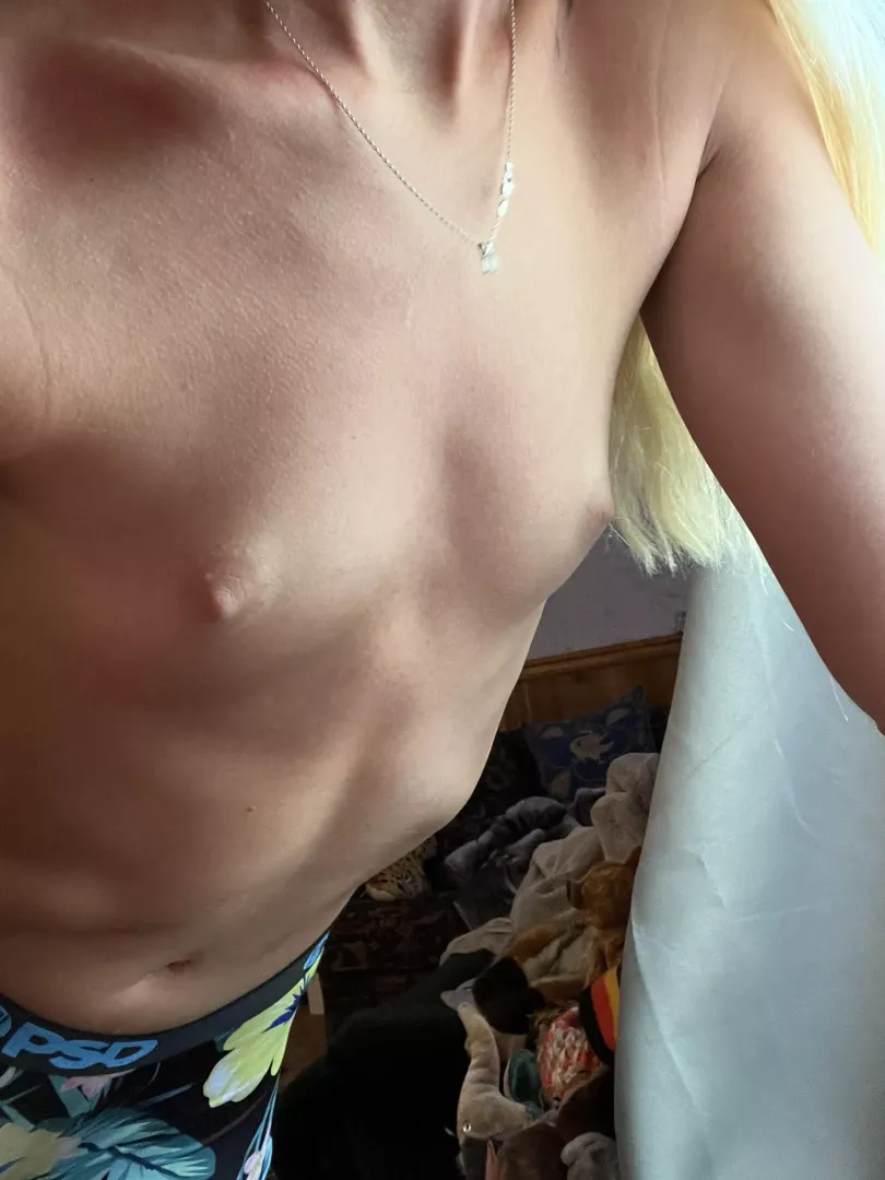 If my nipples weren’t a bit hard could you tell