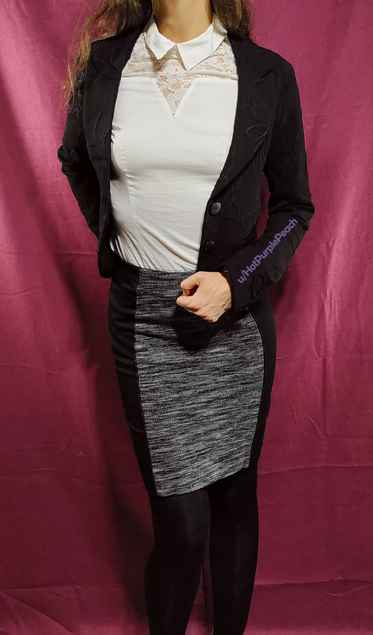 If we shared an office, I bet you couldn't wait to find out what I'll be wearing tomorrow