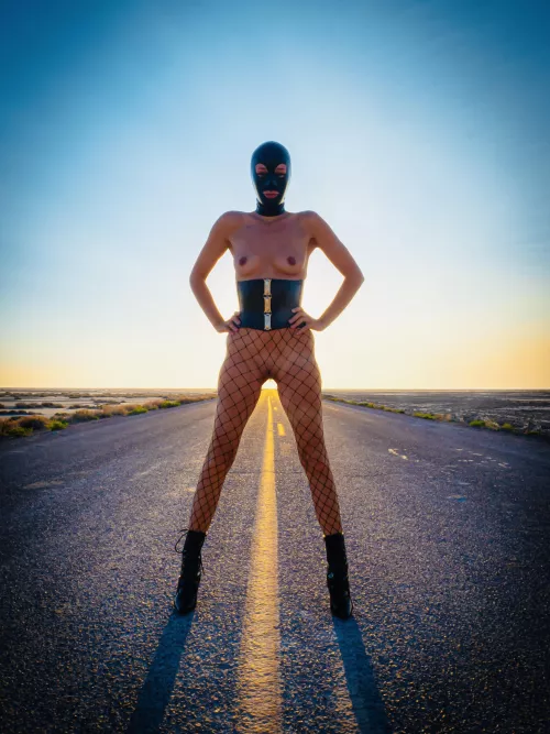 If you want to pass, you will have to go through me. Feeling my femDom power today!
