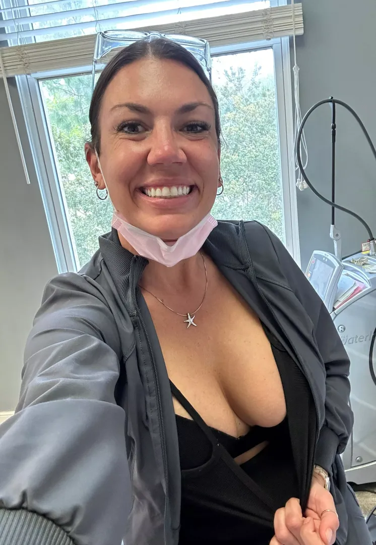 If your dentist doesn’t give you head at least once a month, I think it’s time to part ways with her