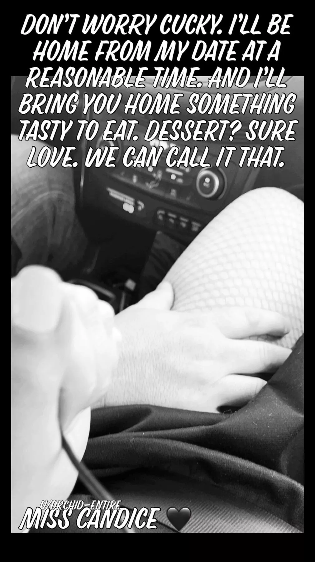 I’ll always bring home dessert after my dates…you deserve a treat 😏