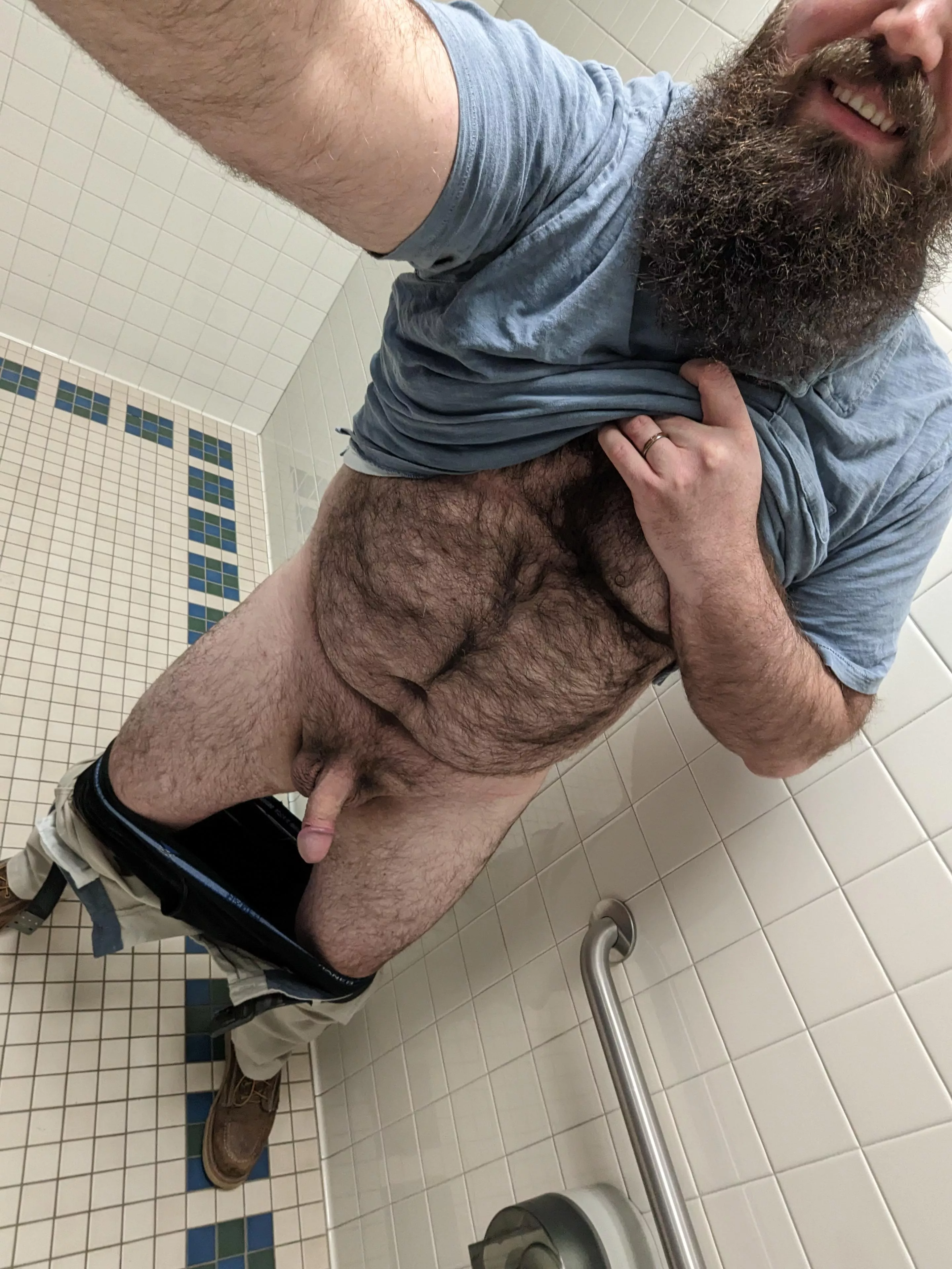 I'll be waiting for you in the work bathroom. 😈😏