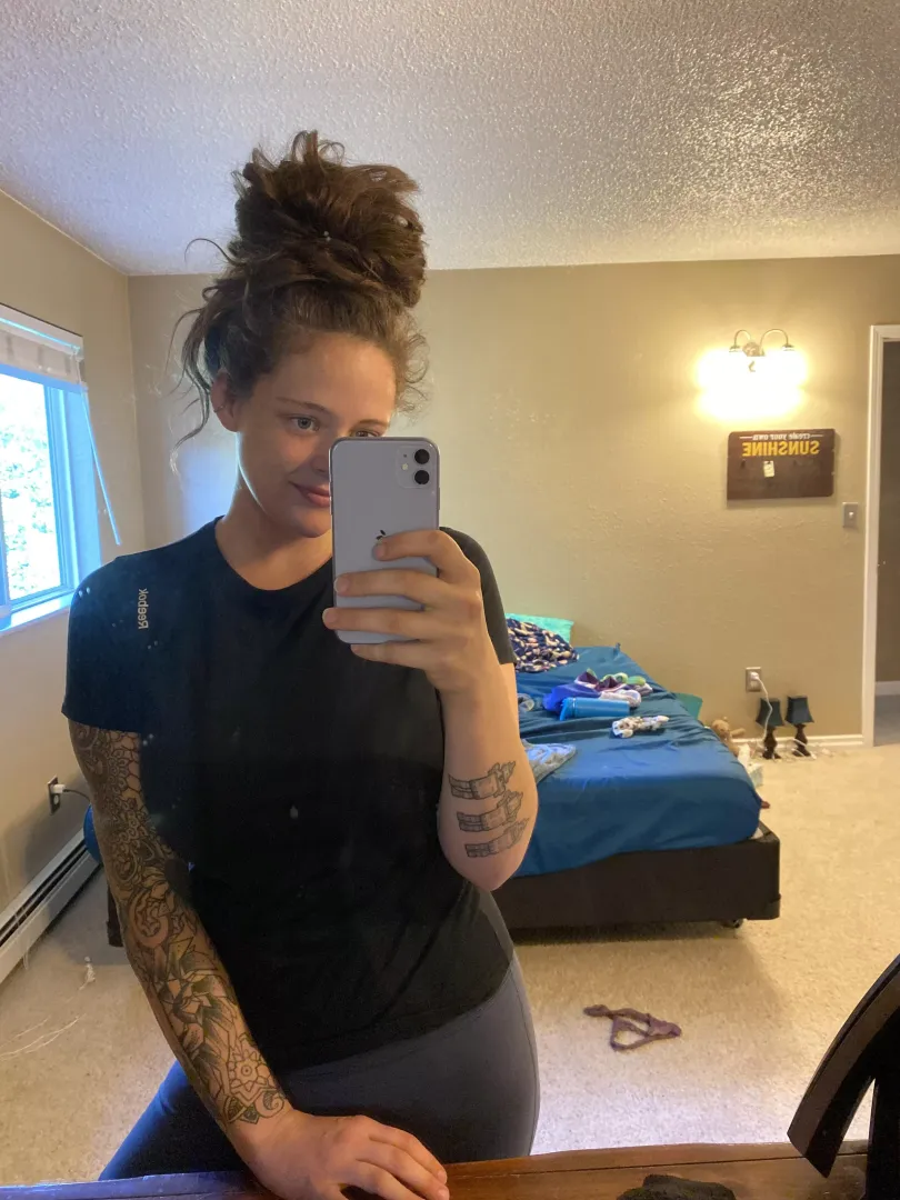 I’ll clean up after my workout!