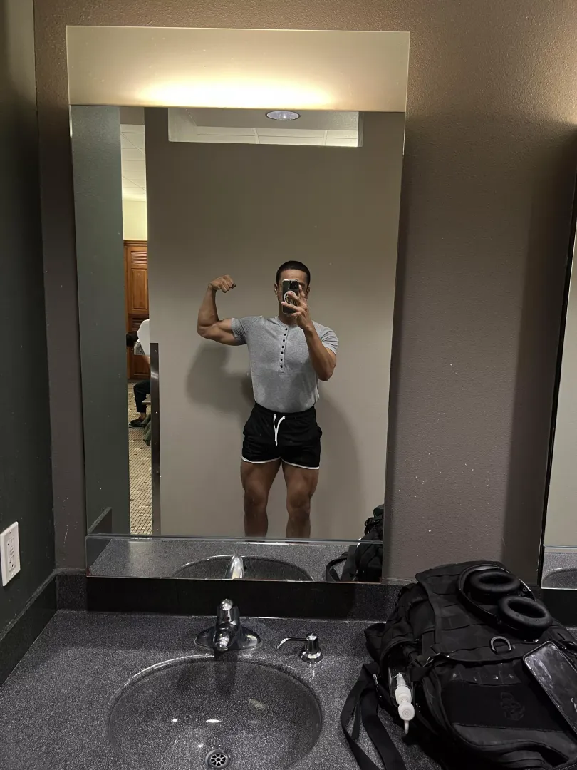 I’ll flex on you 