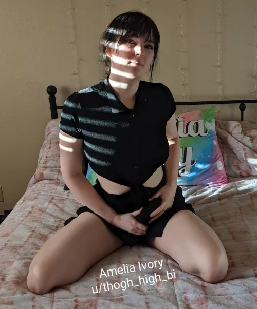 I'll warm you up with my smaller strap until you can take something larger