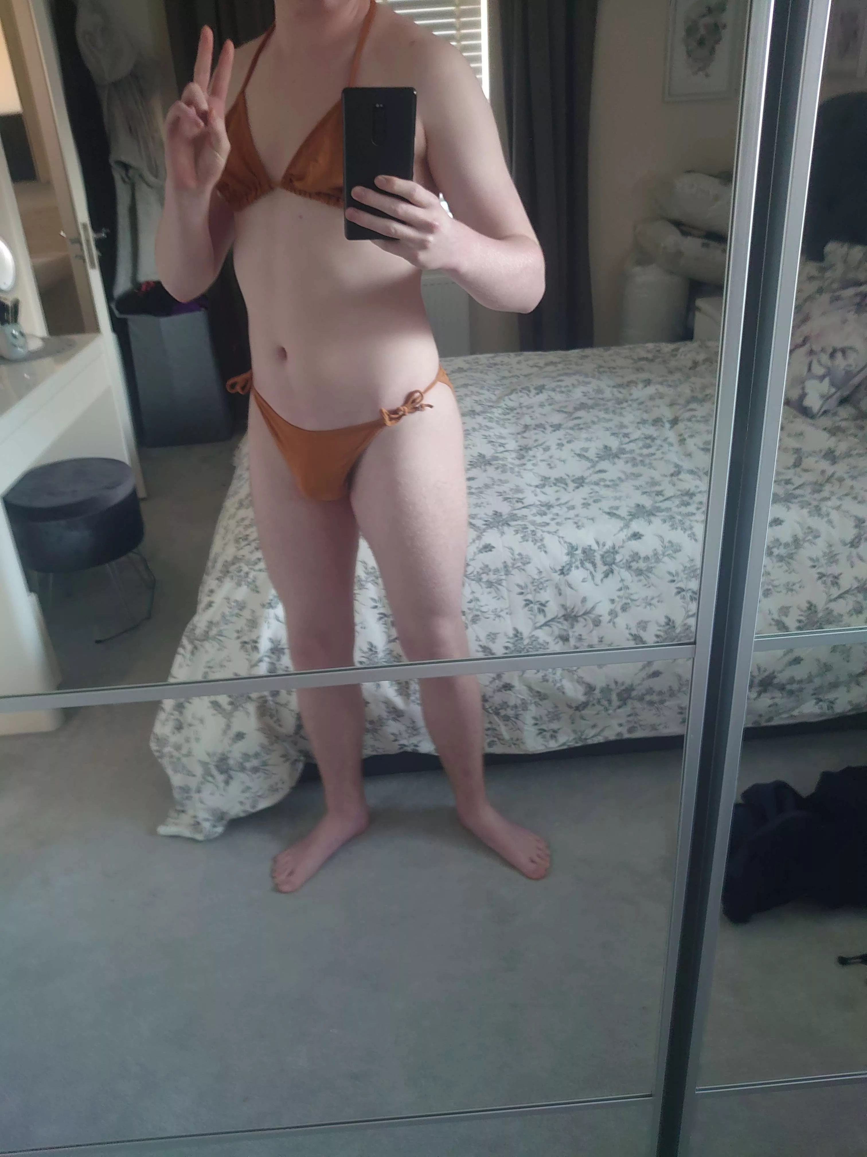 I'm a bikini babe now