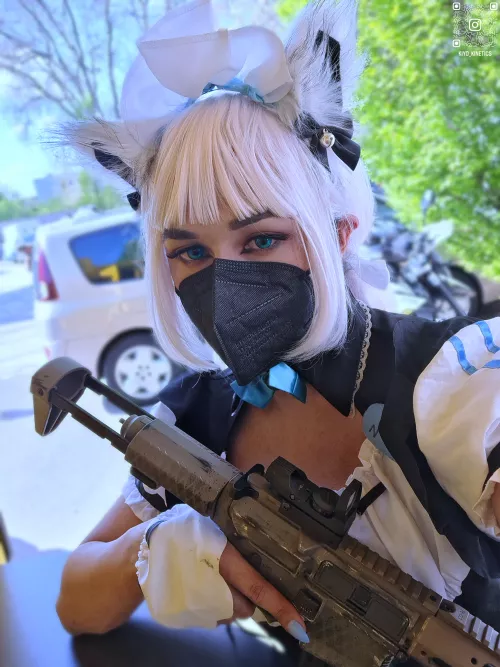 im almost done i swear. Nekopara vanilla cosplay with honeybadger