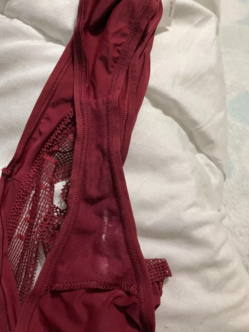 I’m always wet🤤🤤my panties can prove it