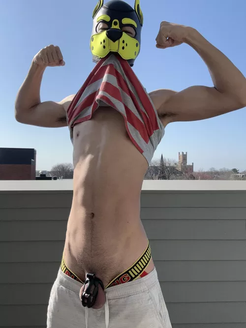 I’m at my best when showing off