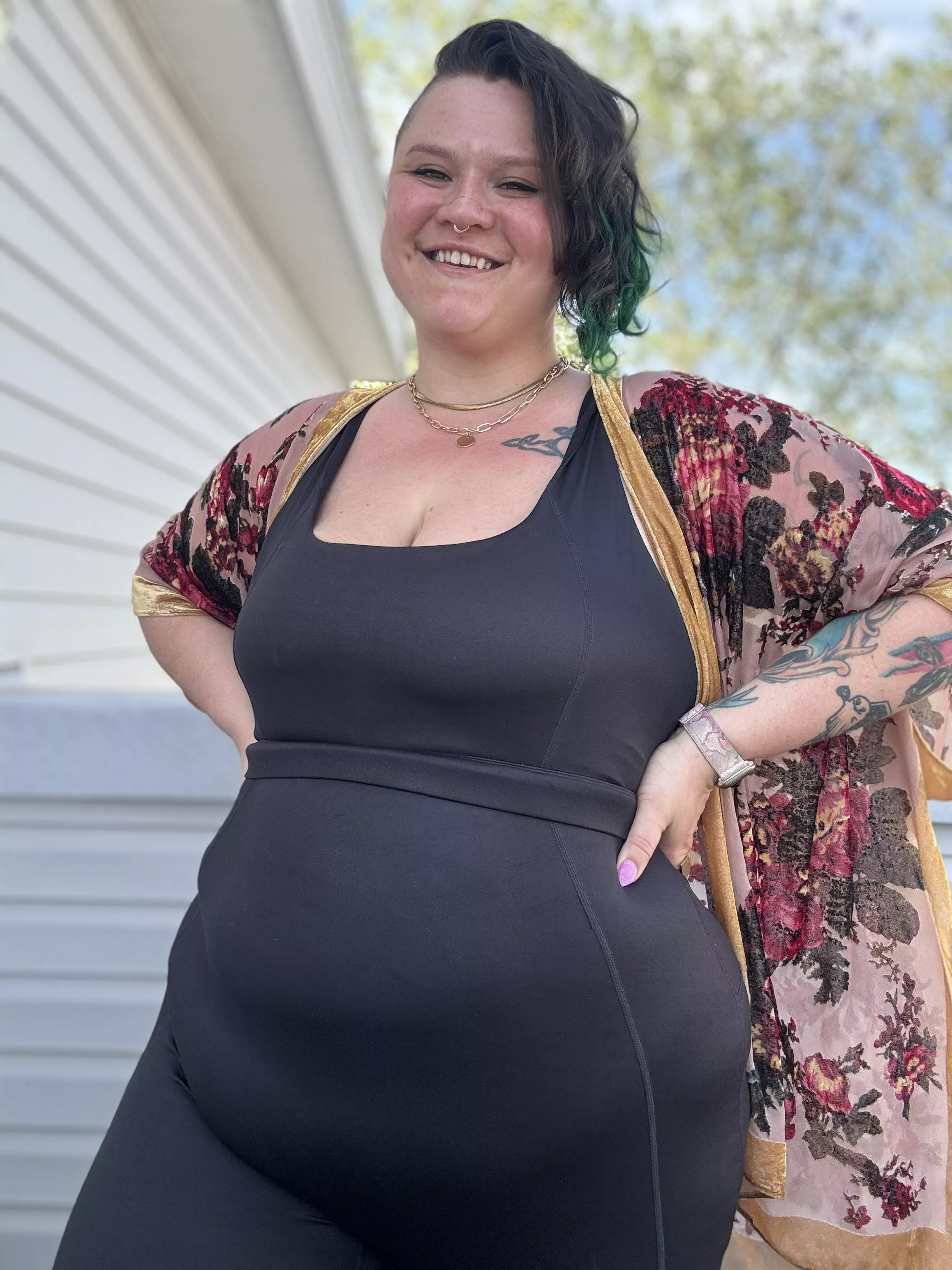 I’m feeling myself in this bodysuit!