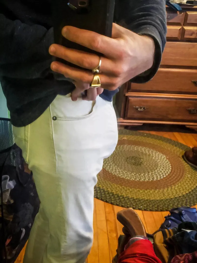I'm going to shove your face against my massive bulge.