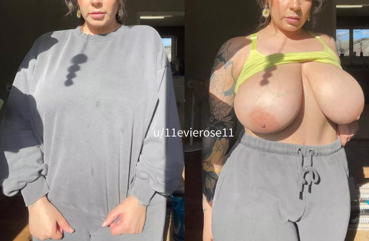I’m good at hiding my massive boobs