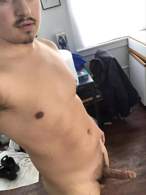 I’m in your kitchen preparing some Italian sausage for you and the wife